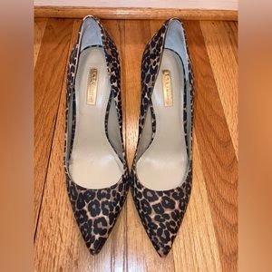 BCBGeneration Leopard print heel. Size 9